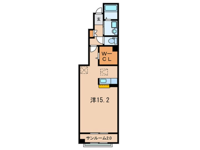 間取図 パイン・ツリー