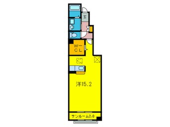 間取図 パイン・ツリー