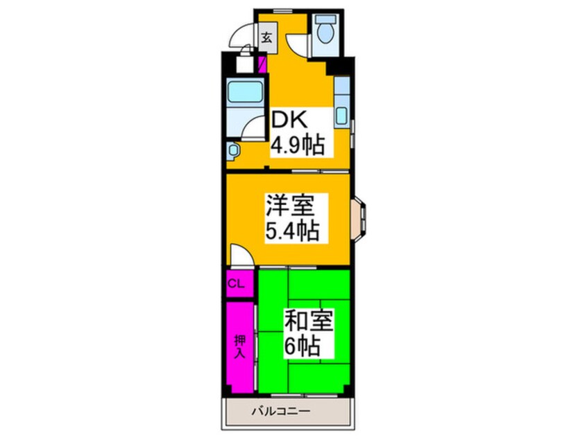 間取図 泉ニューライフ