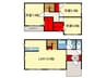 ウエストヒルズＤ棟 3LDKの間取り