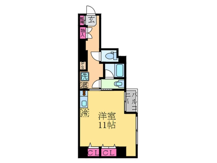 間取り図 グランレブリー室町六角