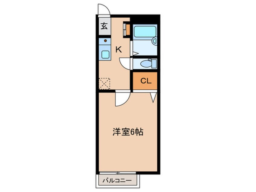 間取図 ビーライン須磨