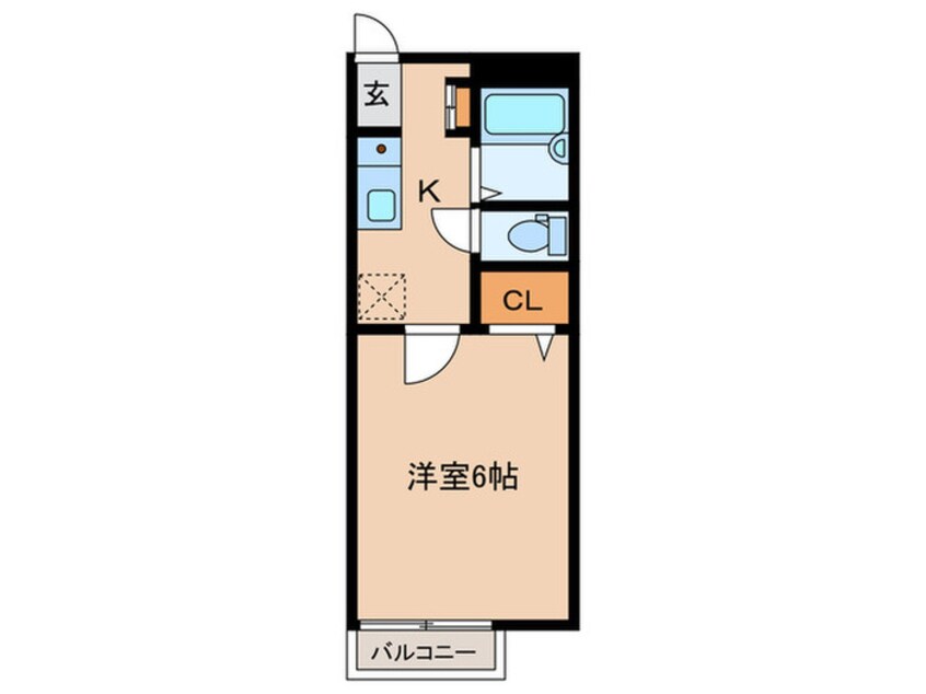 間取図 ビーライン須磨