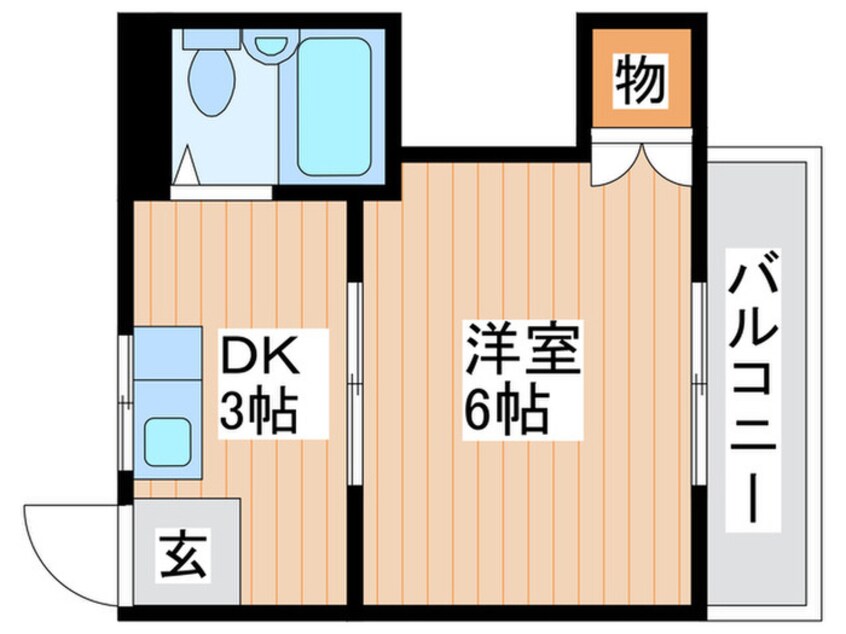 間取図 サンシャイン萱島