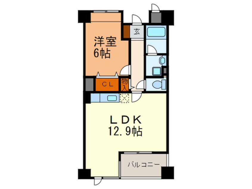 間取図 ヴィラ－ジュウィン