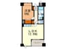 ヴィラ－ジュウィン 1LDKの間取り