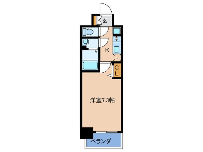 間取り図 ﾌｧｽﾃｰﾄ都島ﾌｨｰﾉ(201)