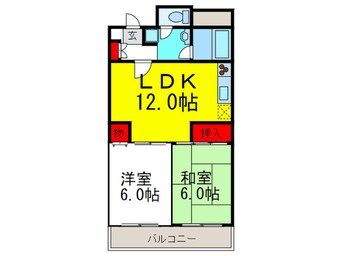 間取図 千里ピュアライフ