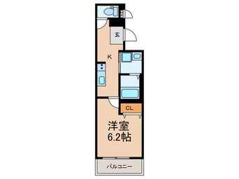 間取図 フジパレス中央長田Ⅱ番館