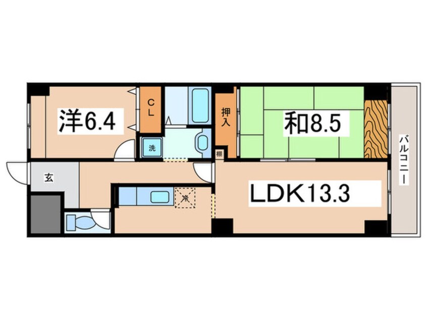 間取図 カーサ・グランデ