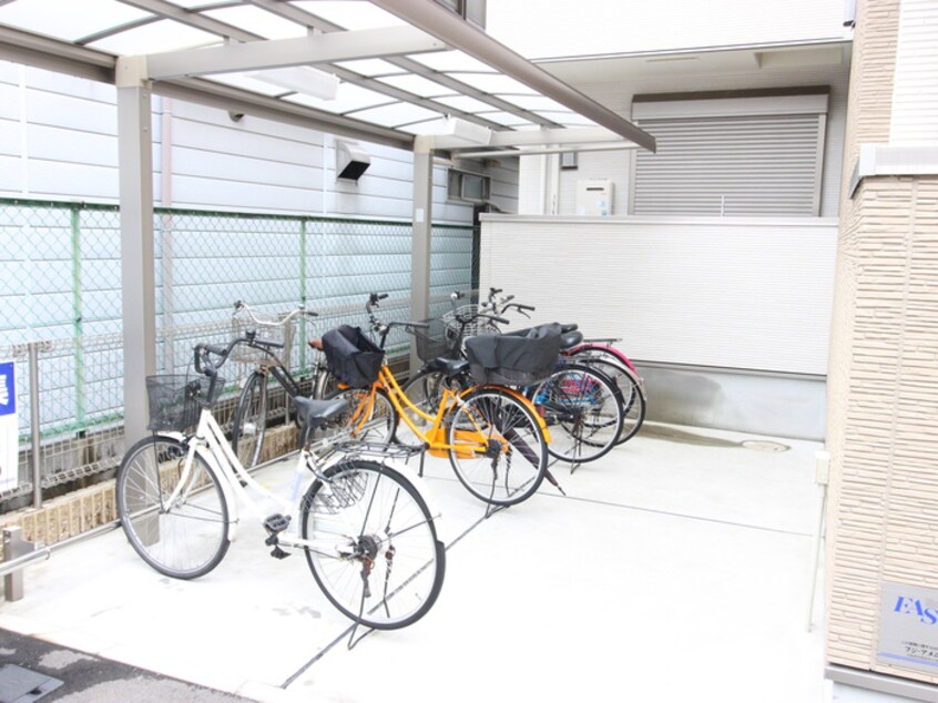 駐輪場 ラフィーネ聖天坂Ⅴ番館