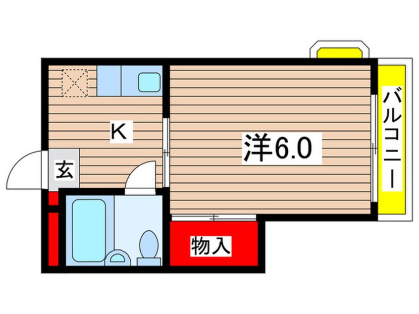 間取図 上柳ハウス