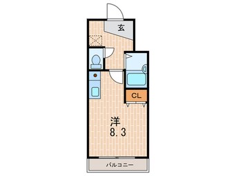 間取図 エレガンス西宮