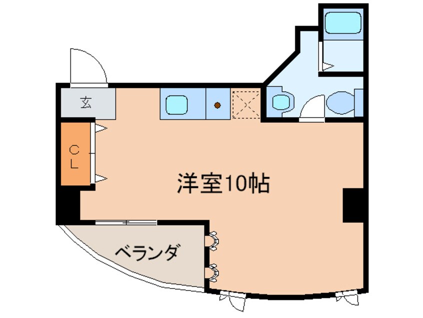 間取図 エレガンス西宮