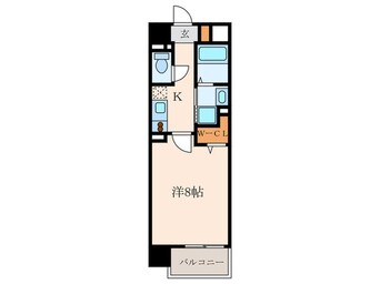 間取図 クラシェス尼崎