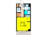 Do-クレスト新大阪 1Kの間取り