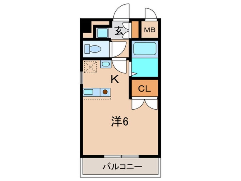 間取図 サンロ－ド　武庫之荘