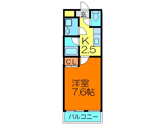 間取り図 ハ－トハイム