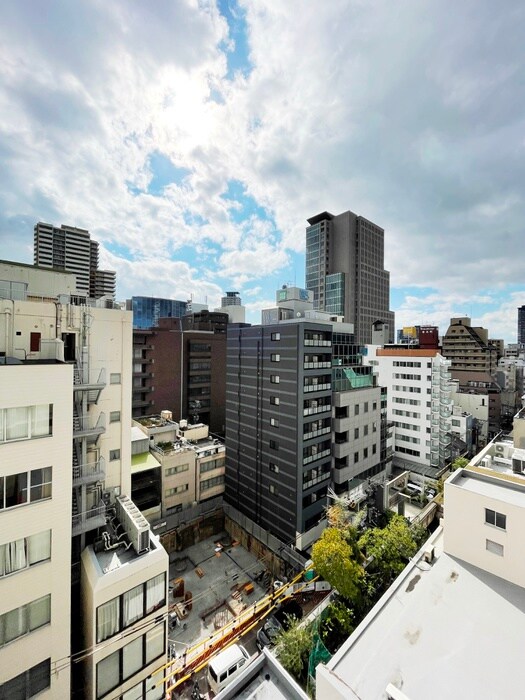 室内からの展望 レジュ－ルアッシュ谷町