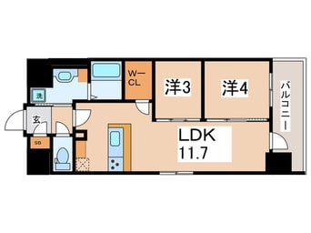 間取図 アーバネックス新町