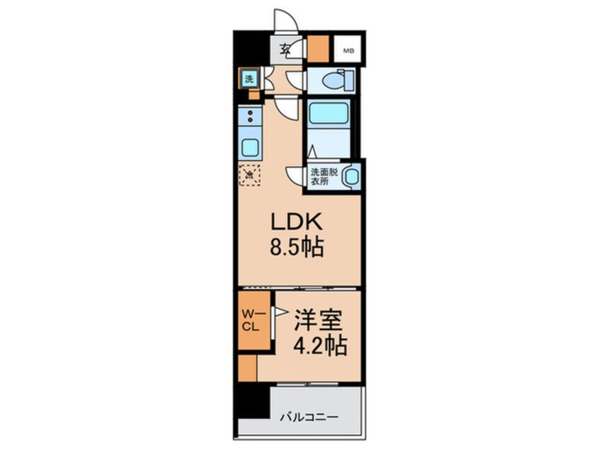 間取図 アーバネックス新町