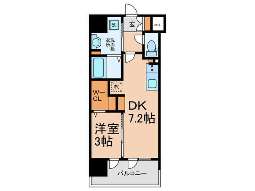 間取図 アーバネックス新町