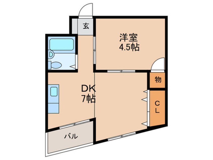 間取図 ピアファイブ