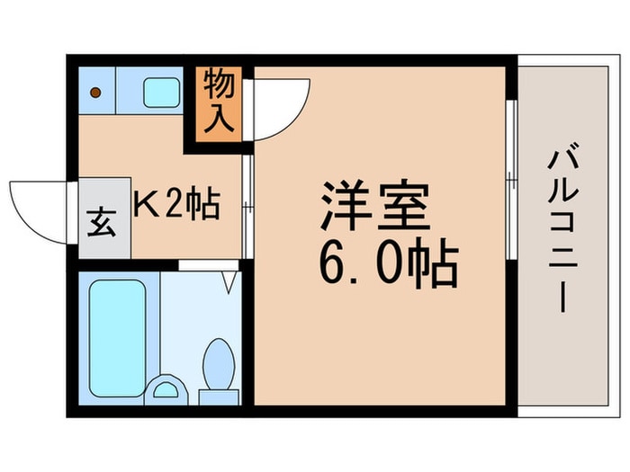 間取り図 第３平野ﾏﾝｼｮﾝ