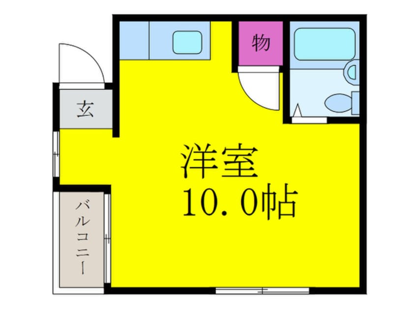 間取図 サンハイツ西本