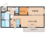 BRANSIA鷹飼町北 1LDKの間取り
