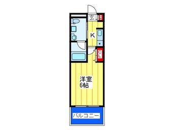 間取図 東小橋Ⅱ番館