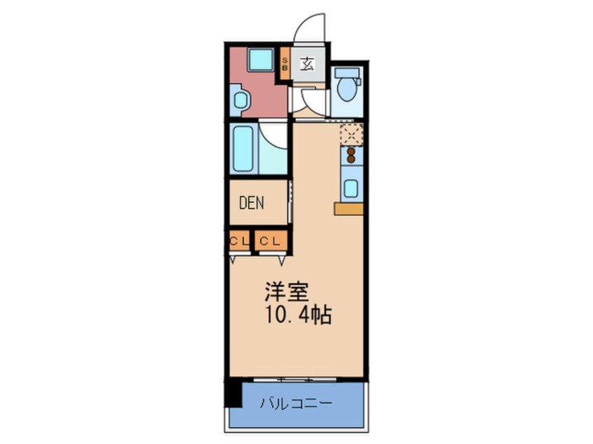 間取図 ＡＲＲＯＷ　ＦＩＥＬＤＳ壱番館