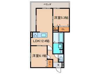 間取図 上甲子園廣和レジデンス　