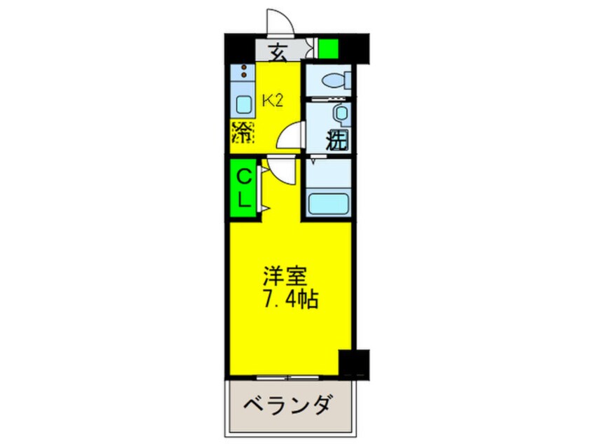 間取図 レクシア平野