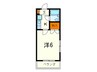 ユニック六甲　Ⅰ 1Kの間取り