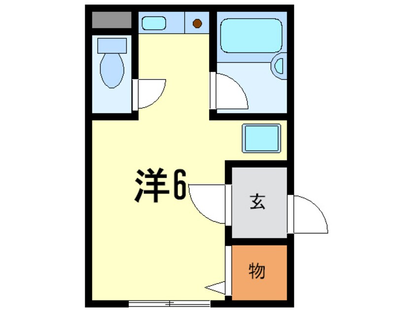 間取図 リブかんのう