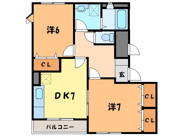 間取り図 リバ－サイドヒルズ