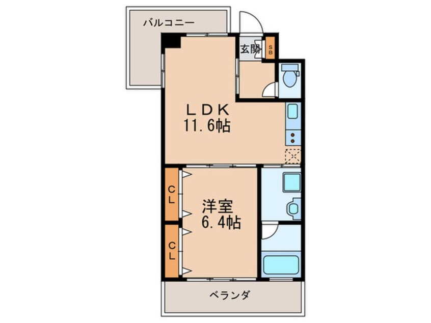 間取図 ＮＯＲＴＨＶＩＬＬＡＧＥ参番館