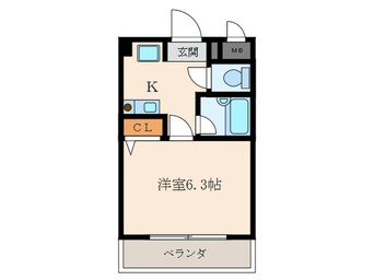 間取図 サウザンド塚口