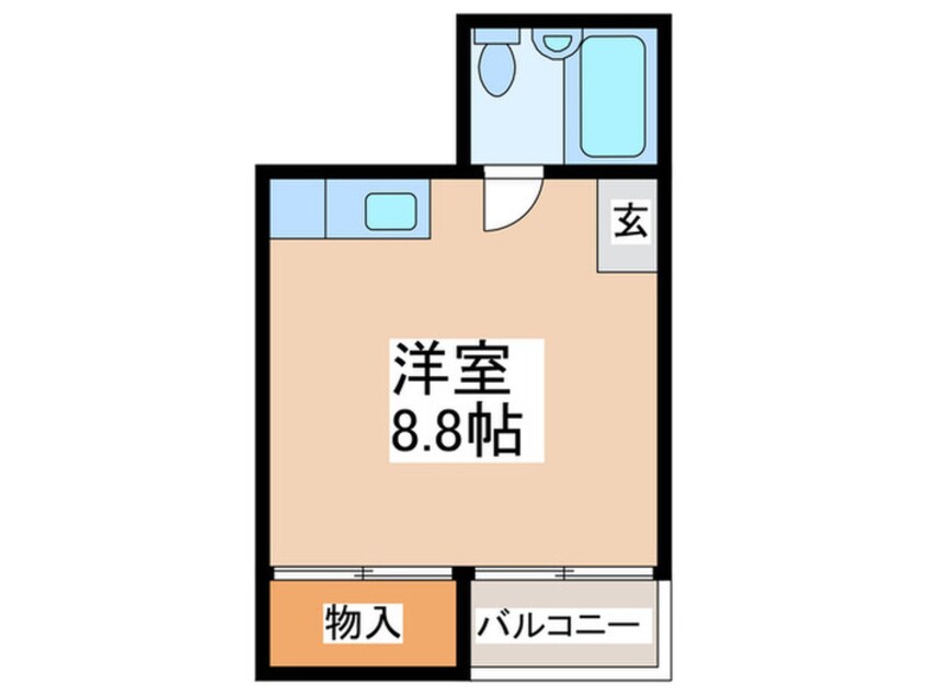 間取図 ｼｭ-ﾍﾞﾙﾊｲﾂ