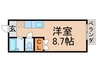 セーコーハイツ 1Rの間取り