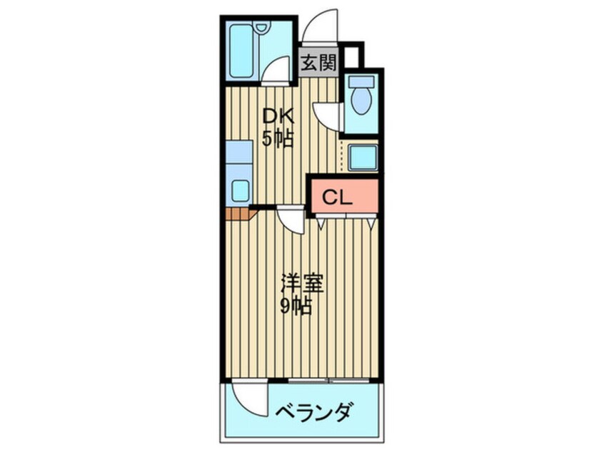 間取図 インペリアル清水