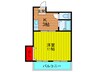 さくら２０番館 1Kの間取り