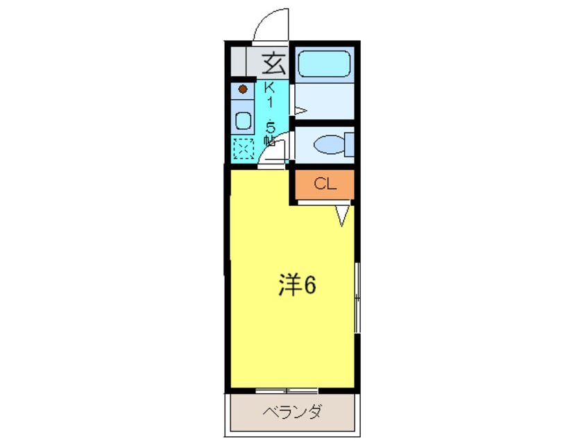 間取図 ソラ－レ中宮