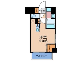 間取図 ラルーチェ北梅田