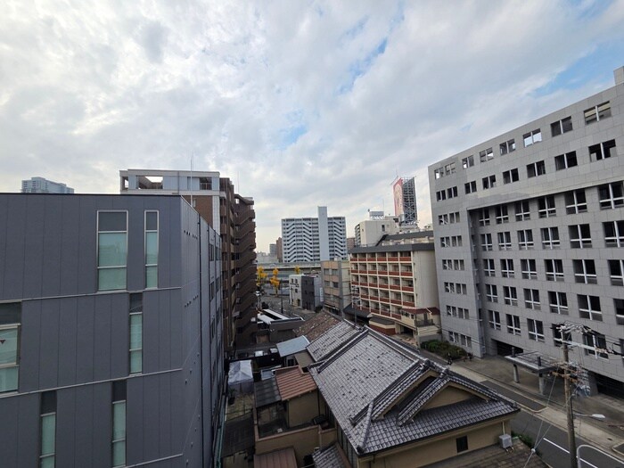室内からの展望 ラルーチェ北梅田
