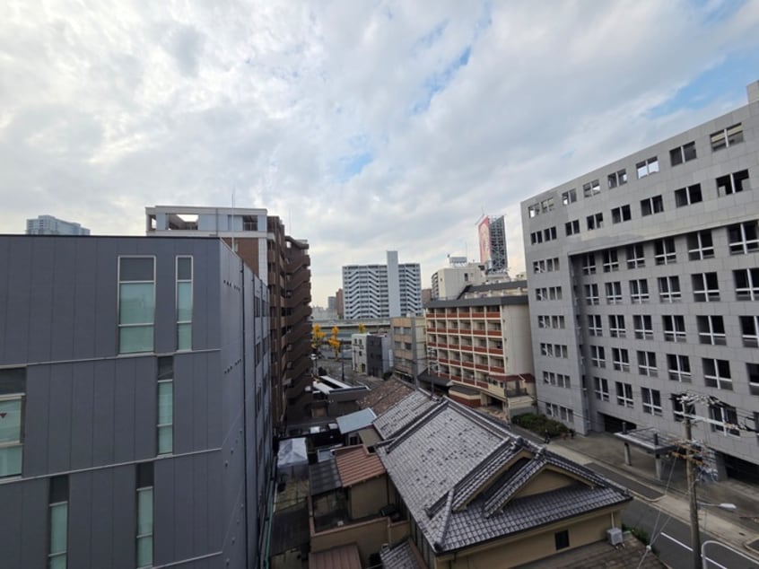 室内からの展望 ラルーチェ北梅田