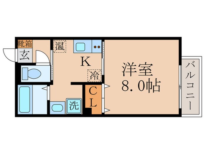 間取り図 カナル桃山