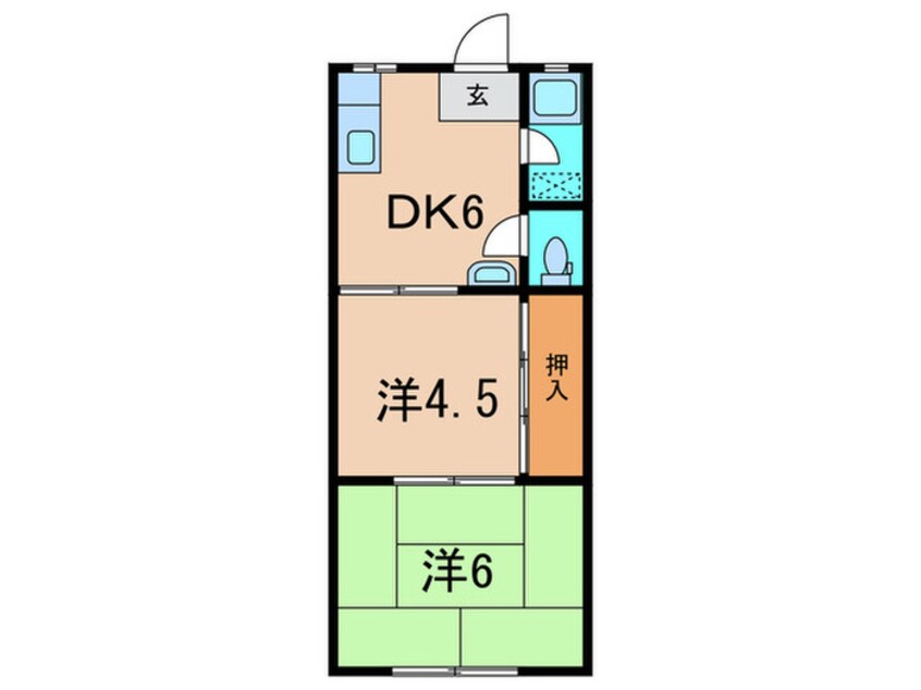 間取図 山田マンション