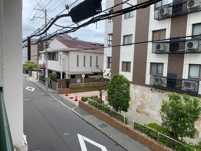 室内からの展望 山田マンション